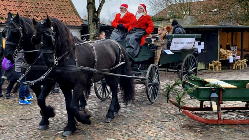 Jul i den gamle købmandsgård