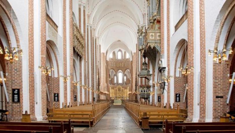 Kirkegang i Roskilde Domkirke 
